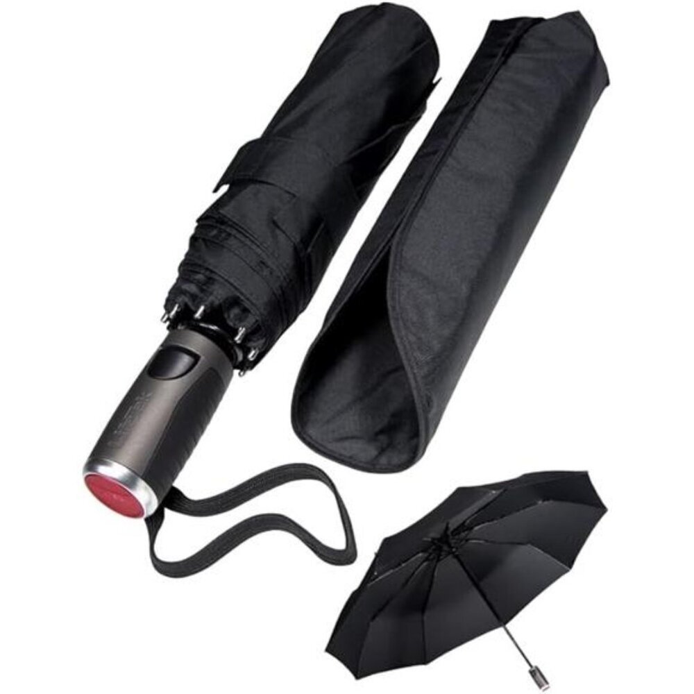 Travel umbrella compact automatic windproof rain sun UV protection folding men w